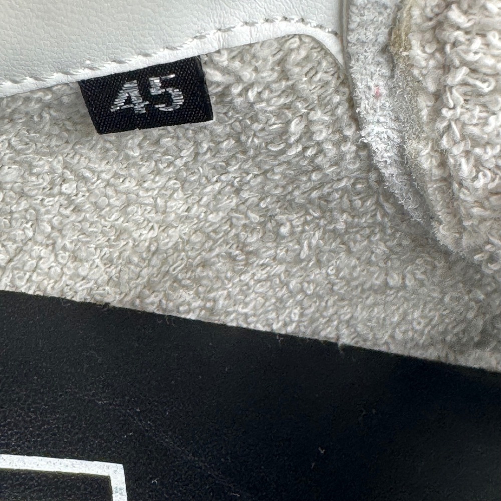 P448 John Project Sustainability Sneakers EU 45 US 11.5 White Blue Leather Italy - Picture 9 of 16